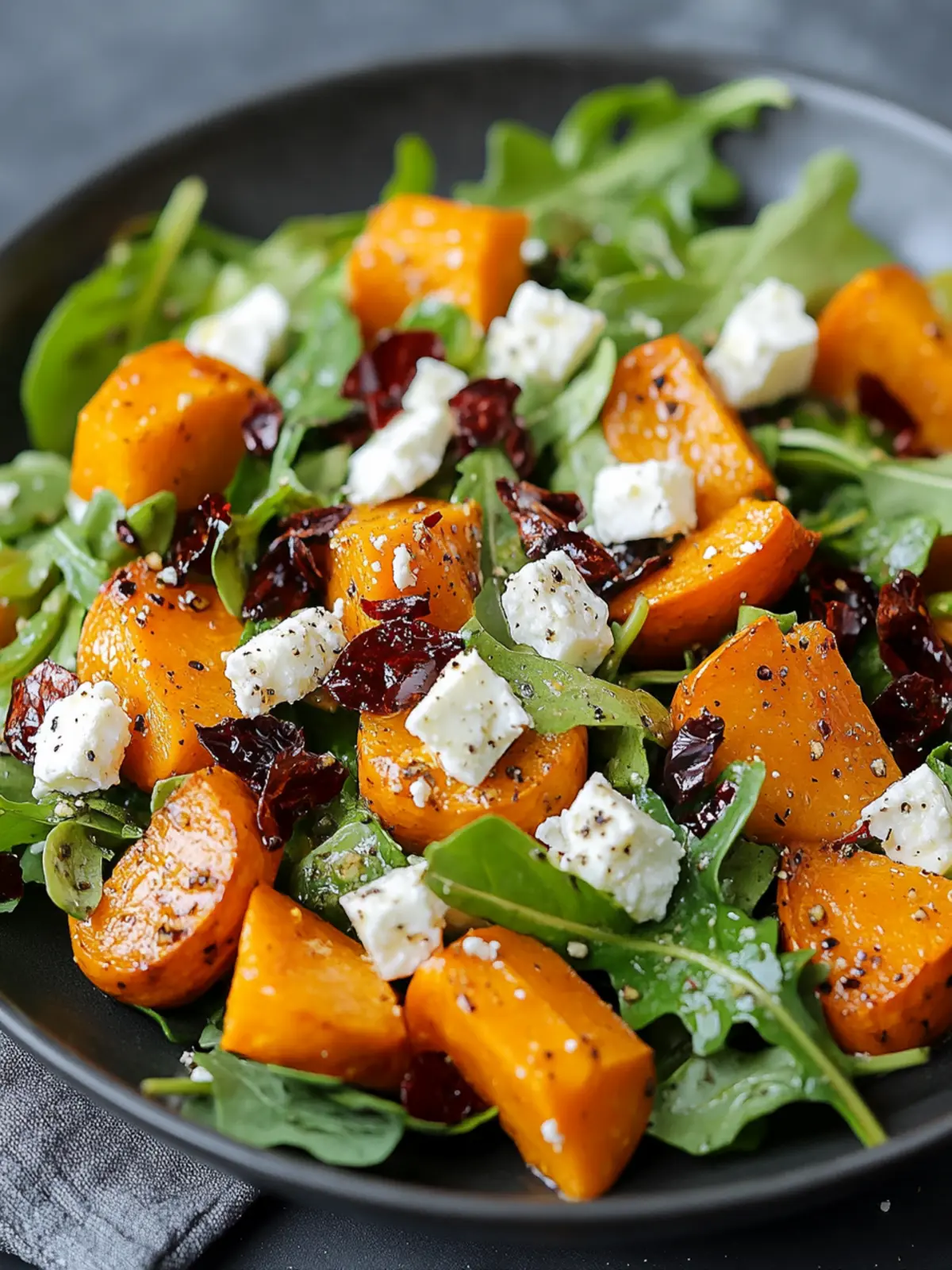 Roasted Pumpkin & Feta Salad for a Cozy Fall Feast 4 Roasted Pumpkin & Feta Salad