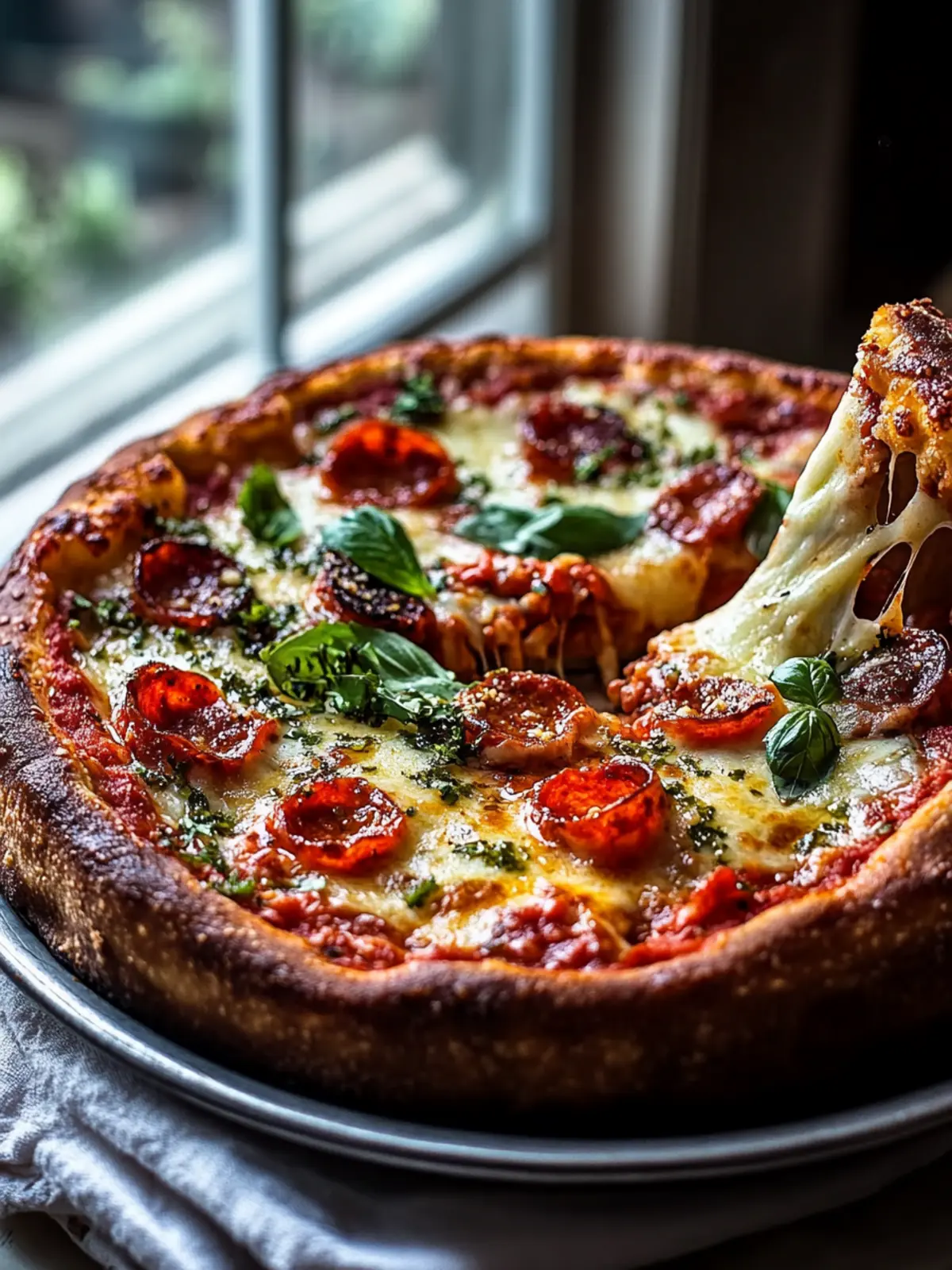 Hearty Pizza Pie: Comfort Food You’ll Crave Again and Again 4 Hearty Pizza Pie