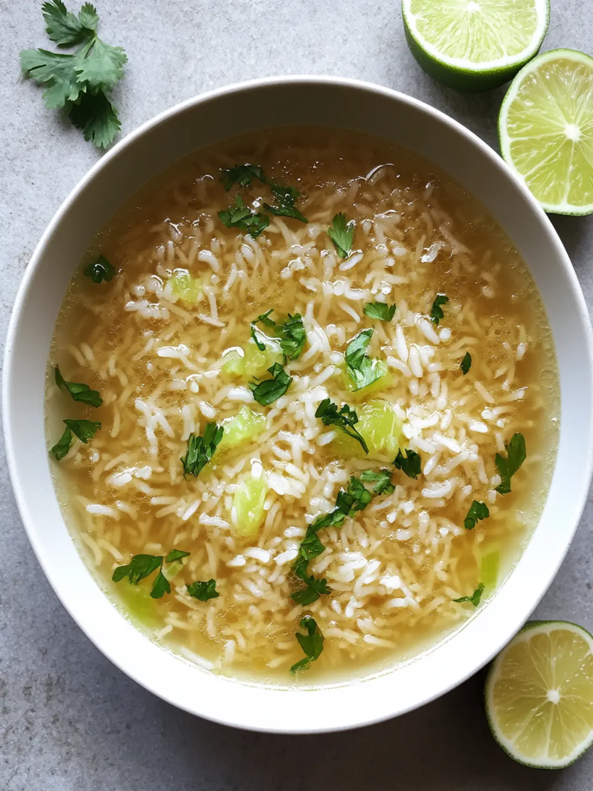 Ginger and Lime Brothy Rice for a Cozy Vegan Comfort Meal 4 Ginger and Lime Brothy Rice