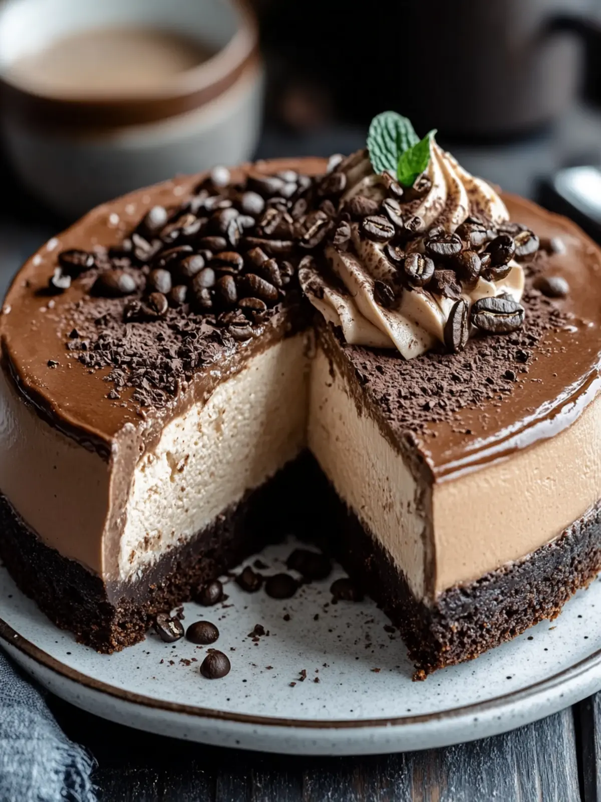 Irresistible Chocolate Espresso Cheesecake You’ll Crave Forever 4 Chocolate Espresso Cheesecake