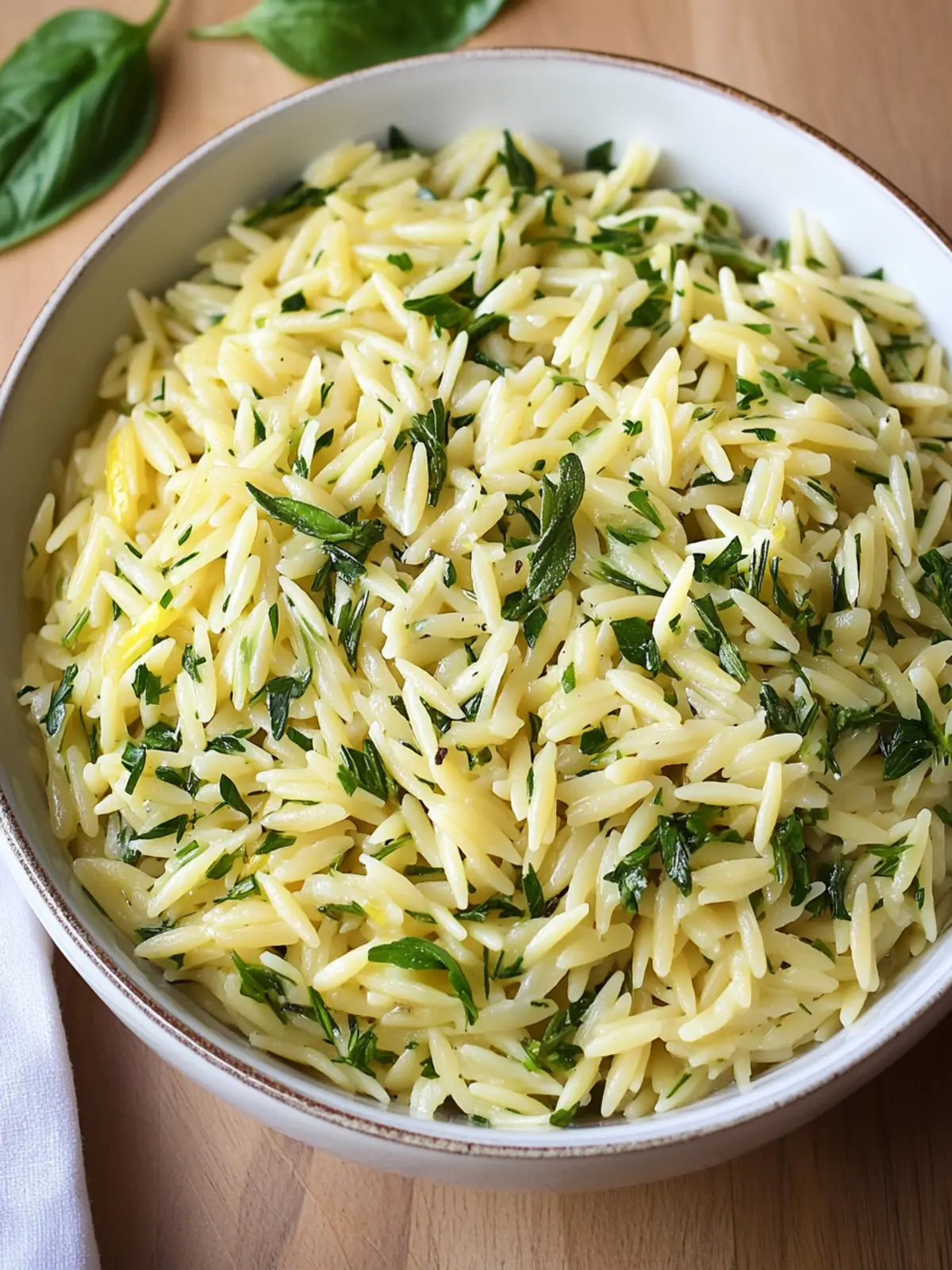 Lemon Herb Orzo: Your Quick, Zesty Side Dish Delight 4 Lemon Herb Orzo
