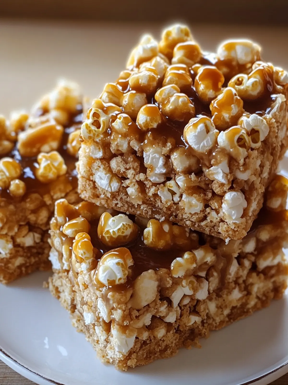 Caramel Popcorn Dessert Bars: Sweet Crunch Perfection at Home 2 Caramel Popcorn Dessert Bars