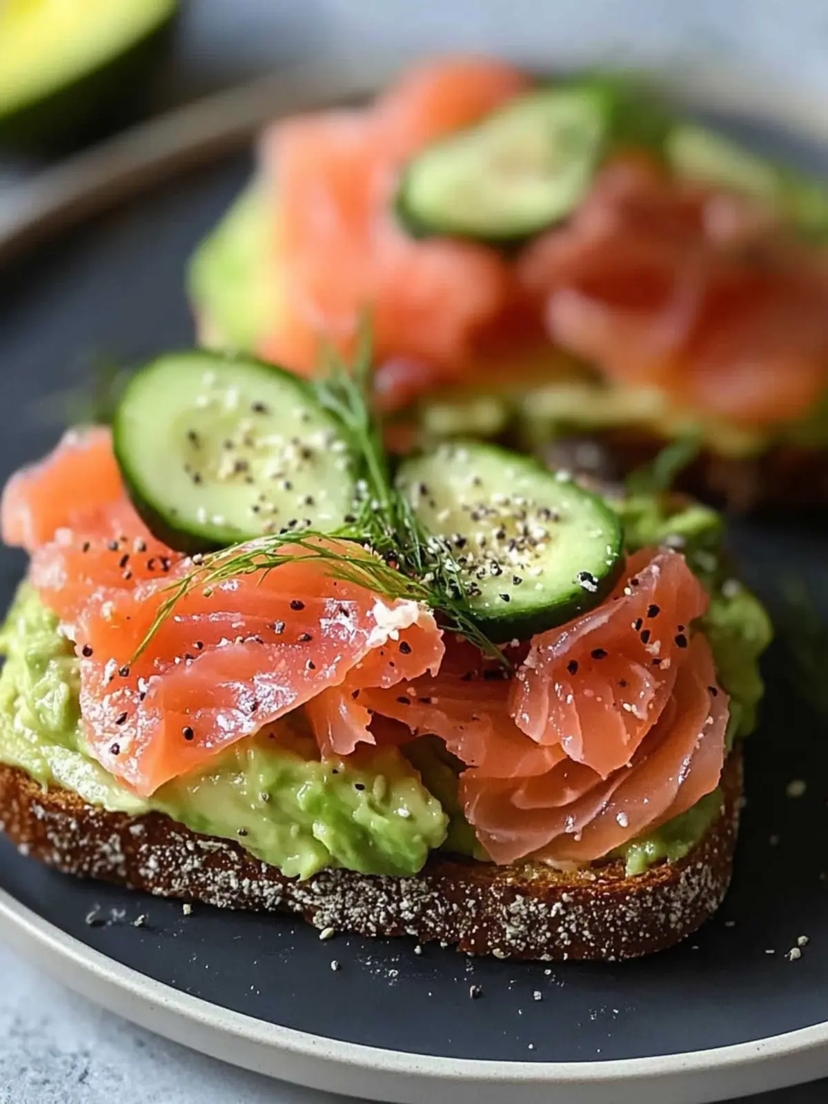Savory Smoked Salmon Avocado Toast for a Quick Brunch Delight 5 Smoked Salmon Avocado Toast