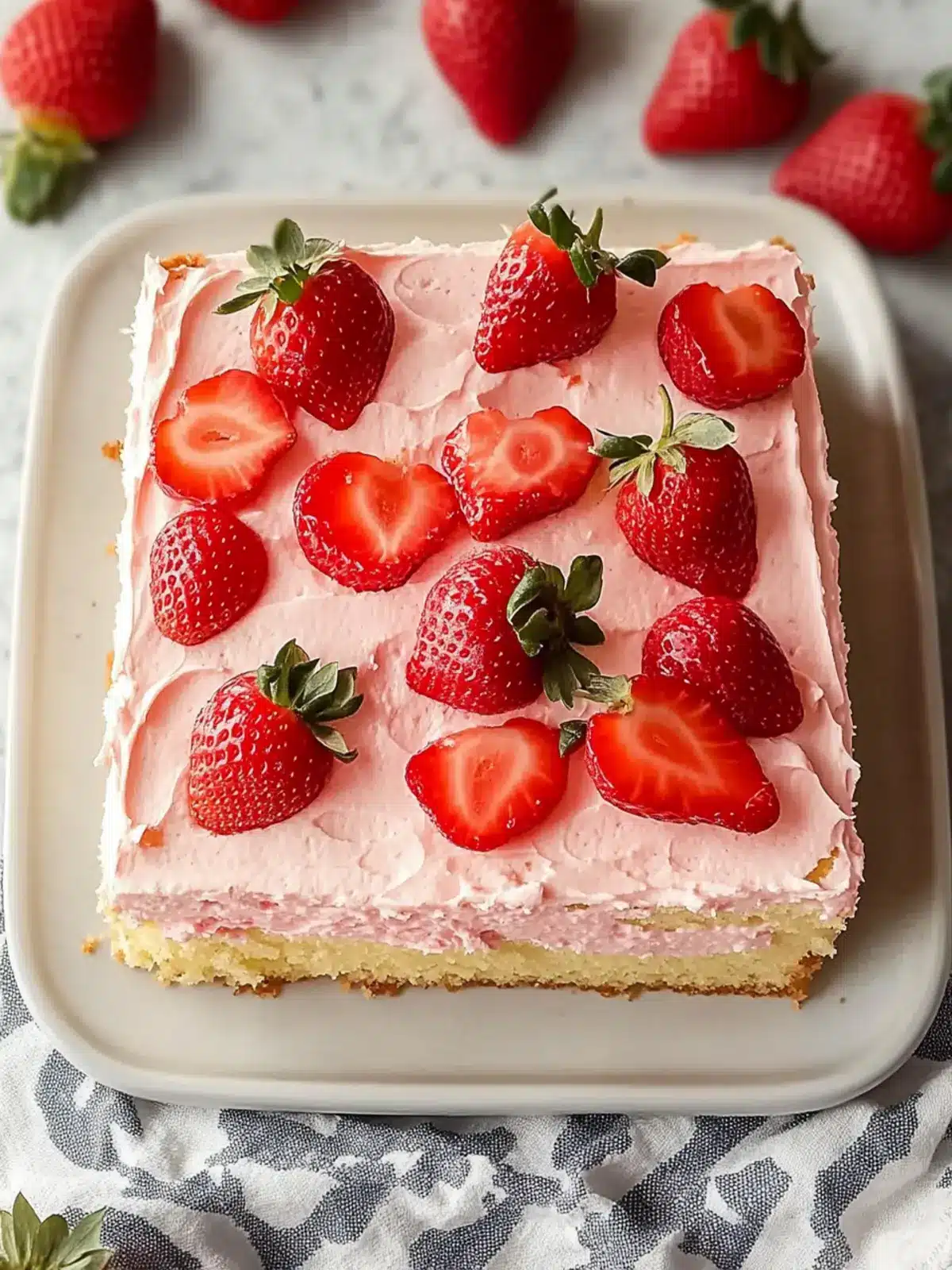 Best Strawberry Sheet Cake: Moist & Perfect for Family Fun 5 Best Strawberry Sheet Cake
