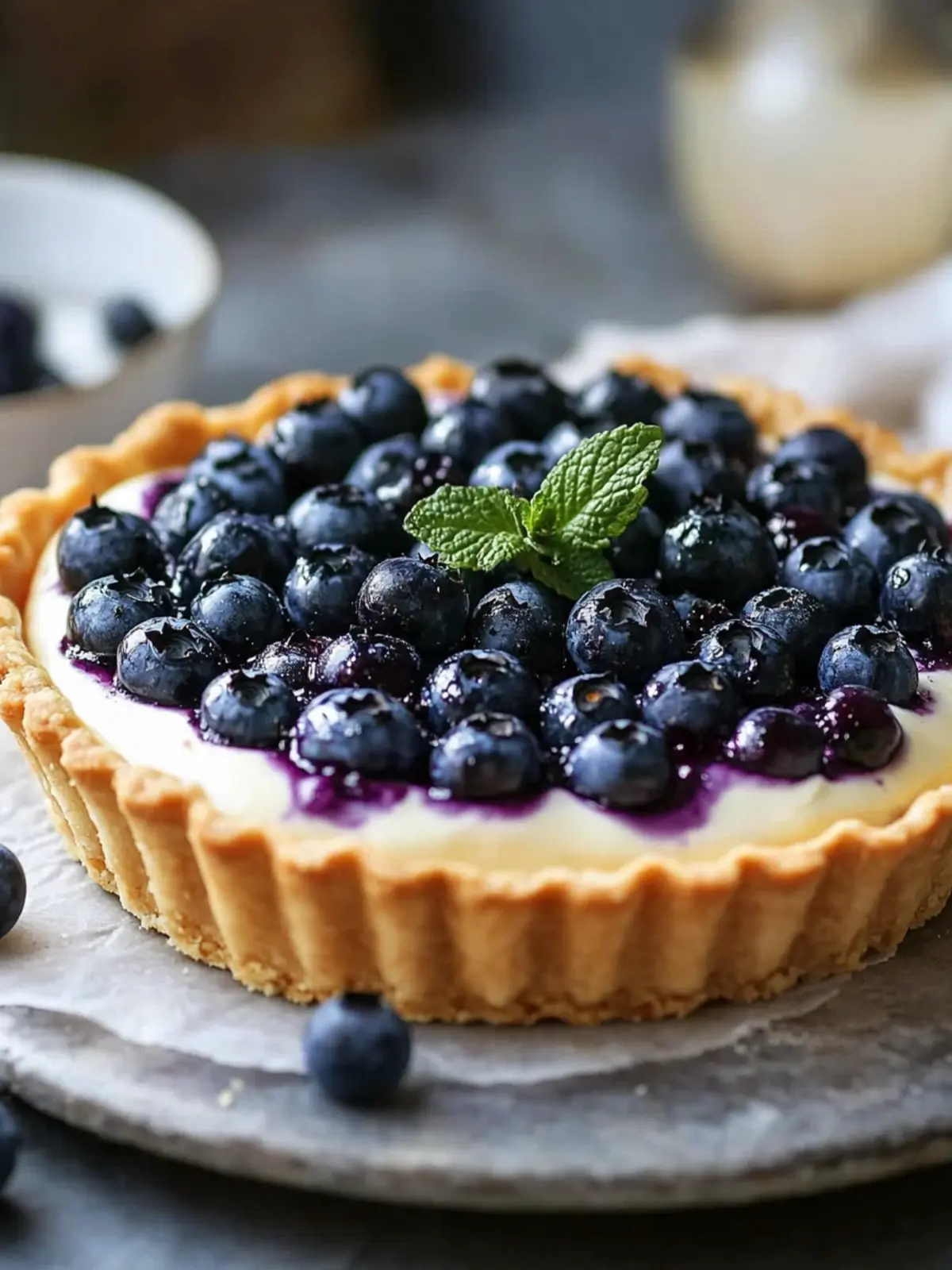 Blueberry Mascarpone Tart: A Dreamy Summer Delight 2 Blueberry Mascarpone Tart