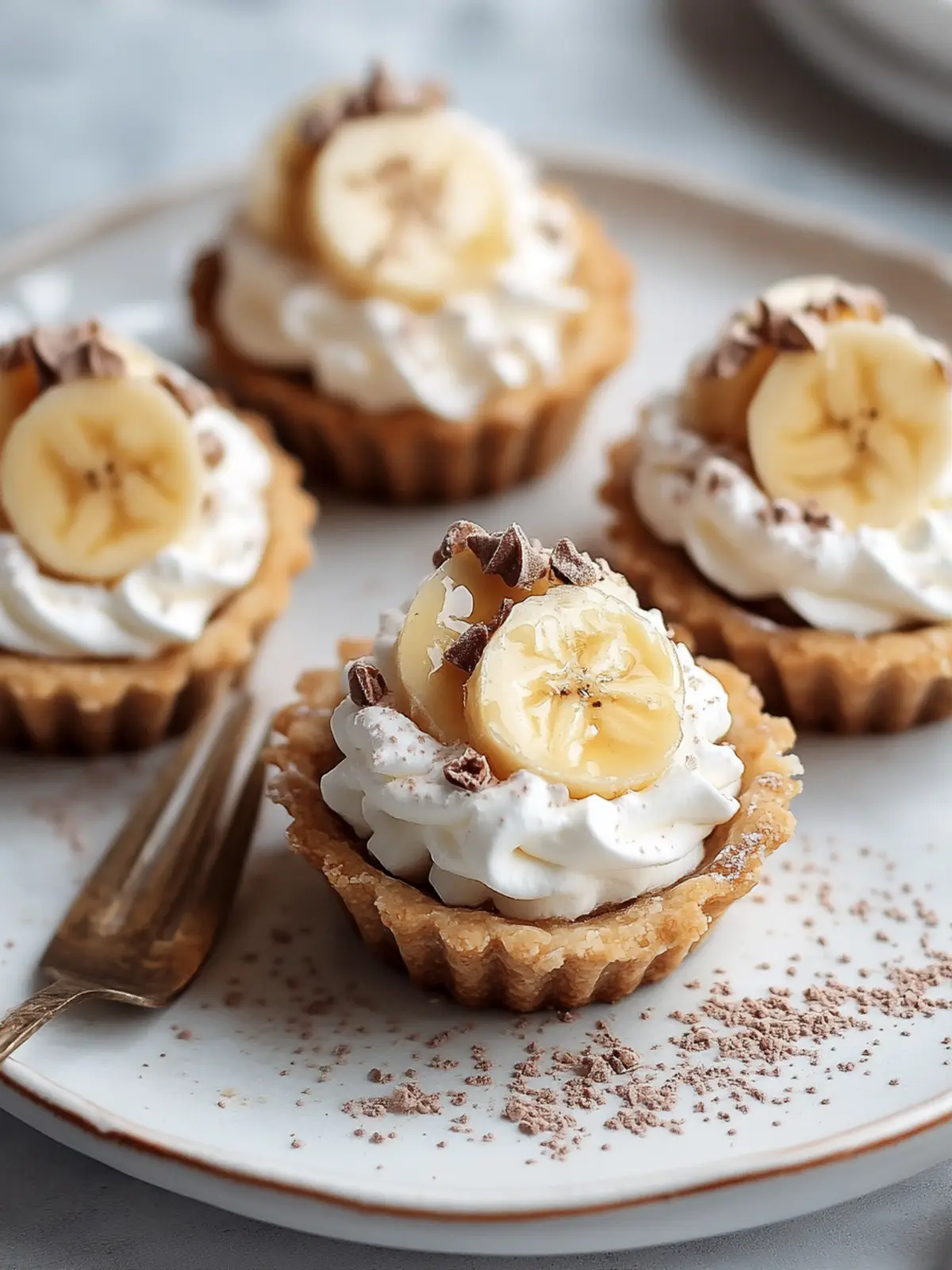 Irresistible Mini Banoffee Pies That Are No-Bake Bliss 4 Mini Banoffee Pies