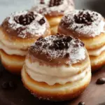 Indulgent Coffee Cream-Filled Donuts to Sweeten Your Morning 41 Coffee Cream-Filled Donuts