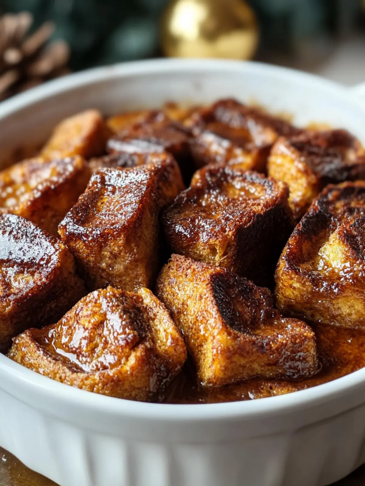 Gingerbread French Toast Bake for a Cozy Holiday Morning 3 Gingerbread French Toast Bake