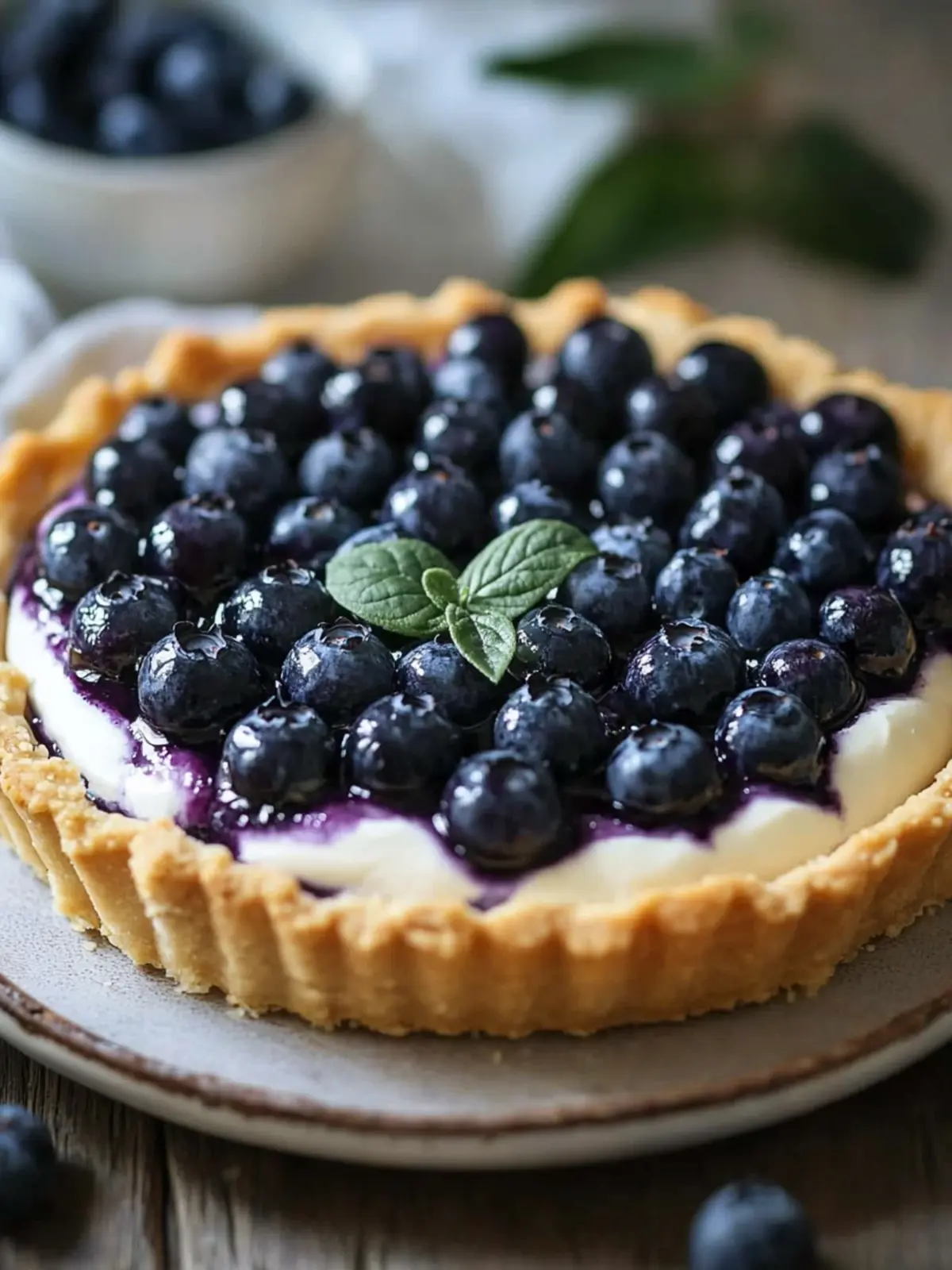 Blueberry Mascarpone Tart: A Dreamy Summer Delight 3 Blueberry Mascarpone Tart