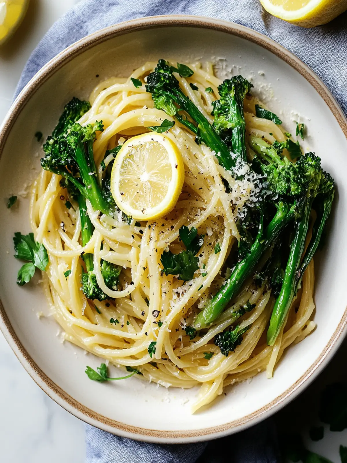 15-Minute Lemony Broccolini Pasta for a Bright, Quick Meal 4 15-Minute Lemony Broccolini Pasta