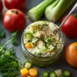 Heavenly Garden Vegetable Spread: Quick, Fresh, and Creamy 3 Garden Vegetable Spread