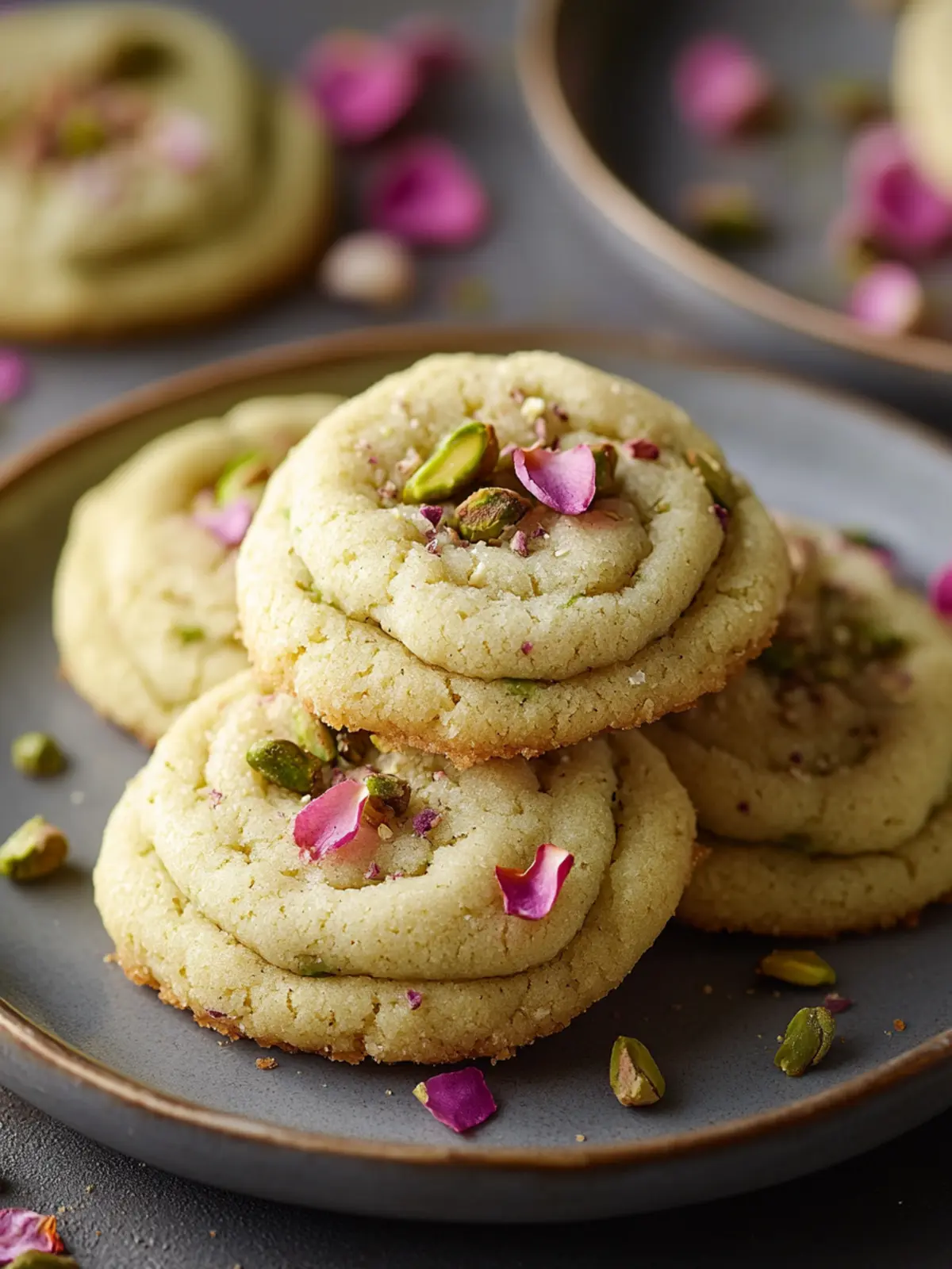 Pistachio Rose Cookies: Floral Treats for Any Occasion 3 Pistachio Rose Cookies