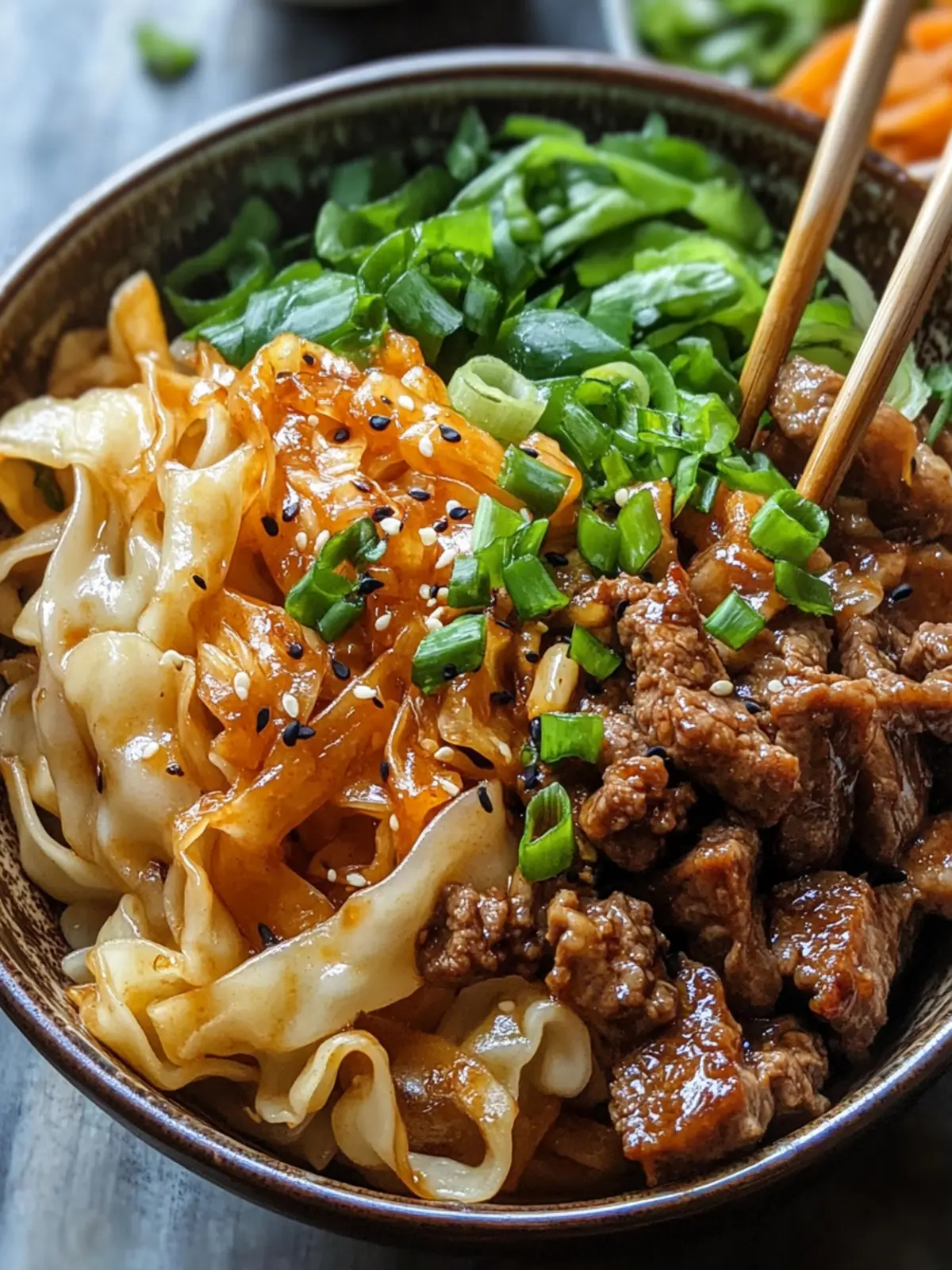 Beef Potsticker Noodle Bowl: Quick, Comforting Delight 3 Beef Potsticker Noodle Bowl