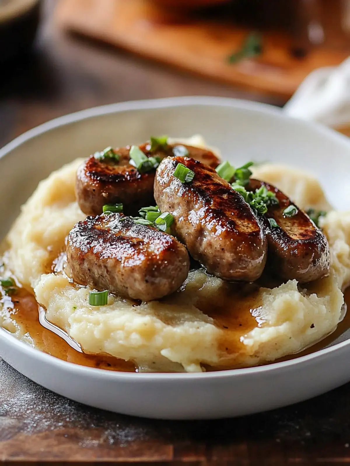 Hearty Irish Bangers and Mash: Comfort in Every Bite 3 Irish Bangers and Mash
