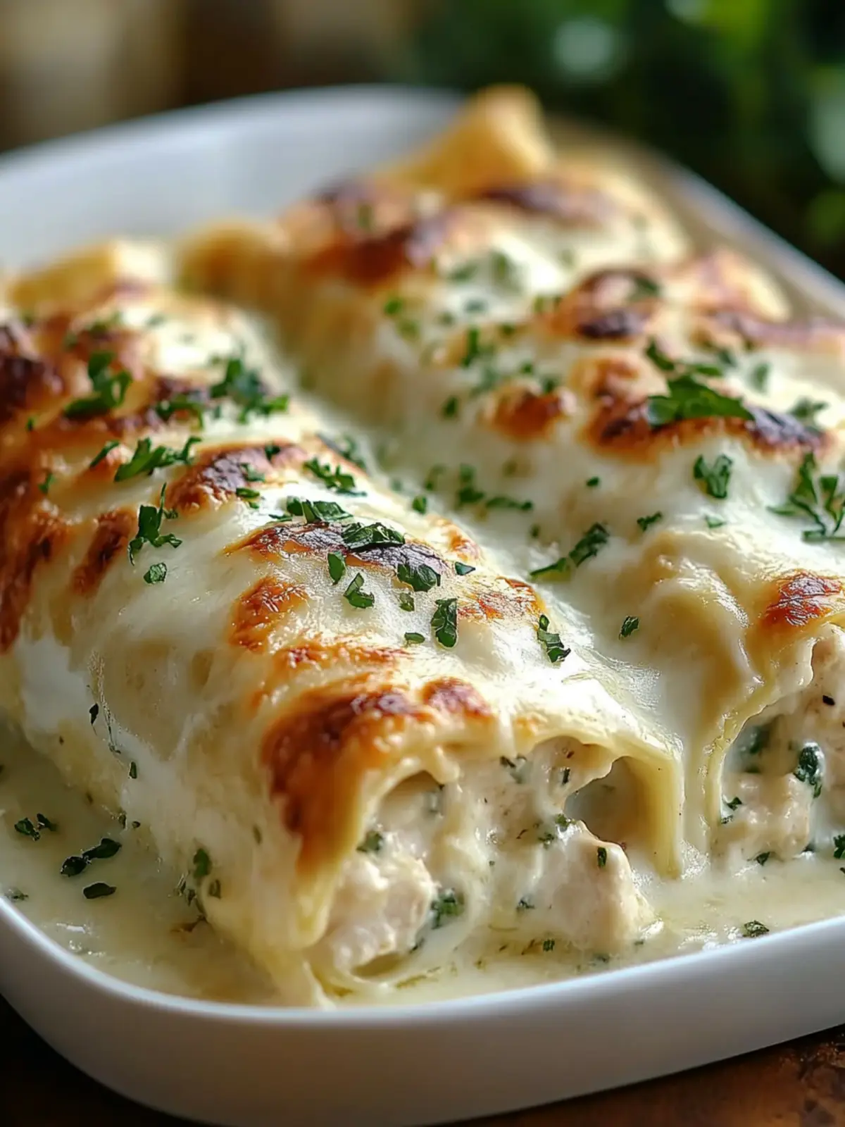 Creamy Chicken Alfredo Lasagna Rolls for Easy Family Dinners 3 Chicken Alfredo Lasagna Rolls