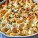 Creamy Baked Chicken Alfredo Rotini Casserole for Family Fun 4 Baked Chicken Alfredo Rotini Casserole