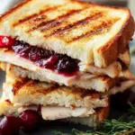Savory Turkey Cranberry Grilled Sandwiches in 20 Minutes 6 Turkey Cranberry Grilled Sandwiches