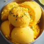 Spicy Mango Sorbet with Chili Lime Zest: Sweet Heat Refreshment 4 Spicy Mango Sorbet with Chili Lime Zest