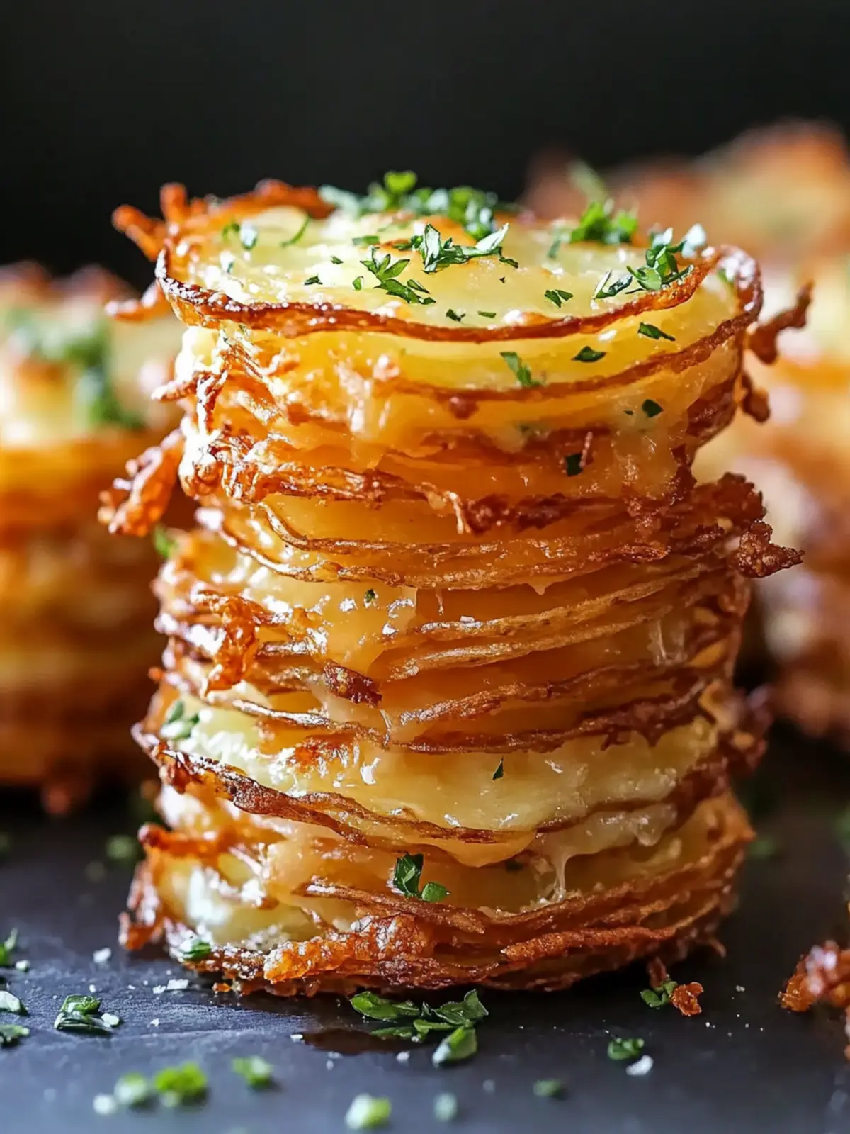 Irresistible Crispy Cheesy Potato Stacks You'll Crave Daily 4 Irresistible Crispy Cheesy Potato Stacks