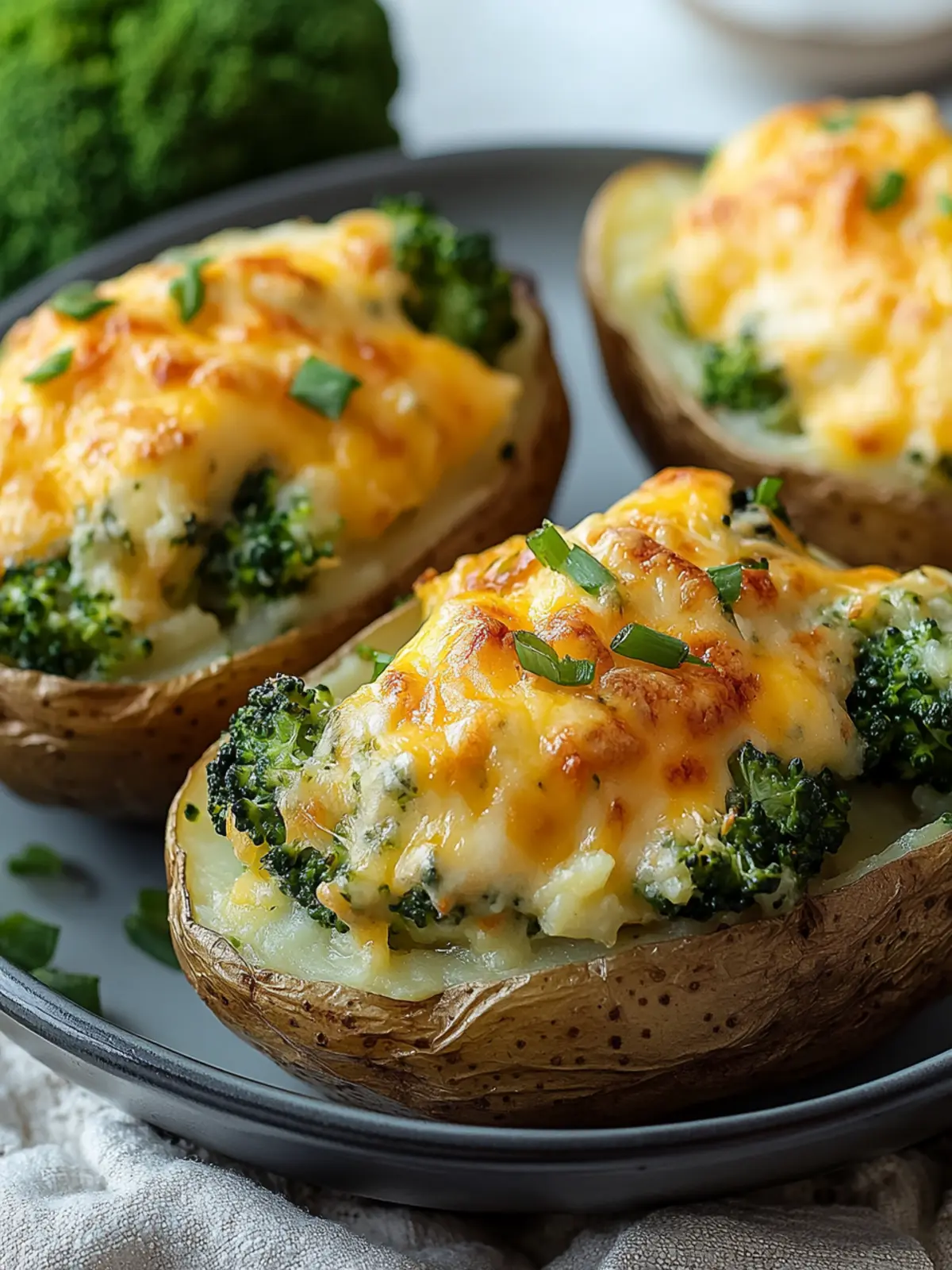 Cheesy Broccoli Stuffed Potatoes for Ultimate Comfort Food 2 Cheesy Broccoli Stuffed Potatoes
