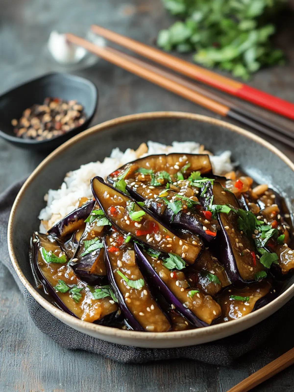 Savory Chinese Eggplant with Garlic Sauce in 25 Minutes 3 Chinese Eggplant with Garlic Sauce