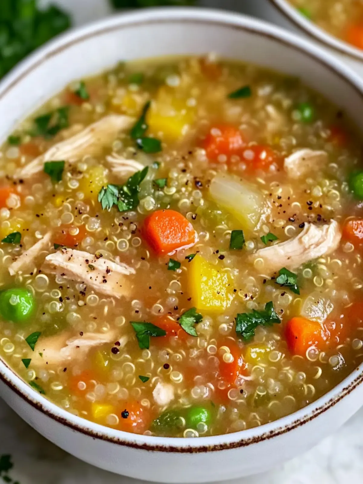 Comforting Chicken Vegetable Quinoa Soup for Cozy Nights 5 Chicken Vegetable Quinoa Soup