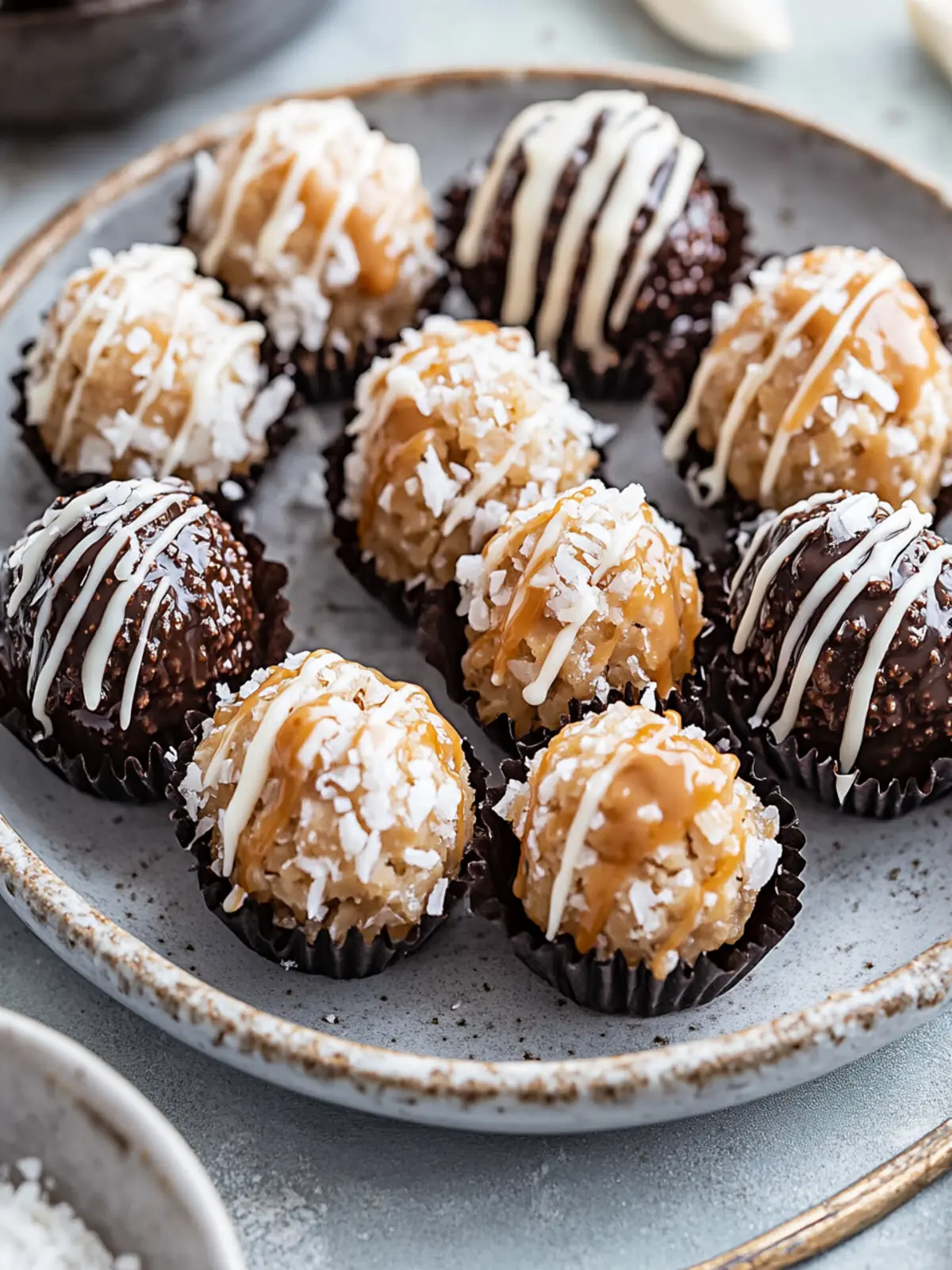 Samoa Truffles: Irresistible Chocolate-Coconut Bliss Balls 3 Samoa Truffles
