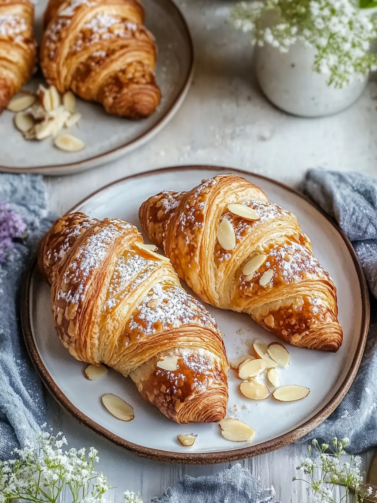 Decadent Almond Croissants for an Effortless Brunch Treat 2 Decadent Almond Croissants