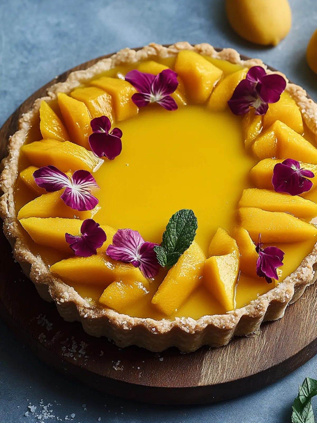 Mango Curd Tart: Your Ultimate Tropical Dessert Adventure 4 Mango Curd Tart