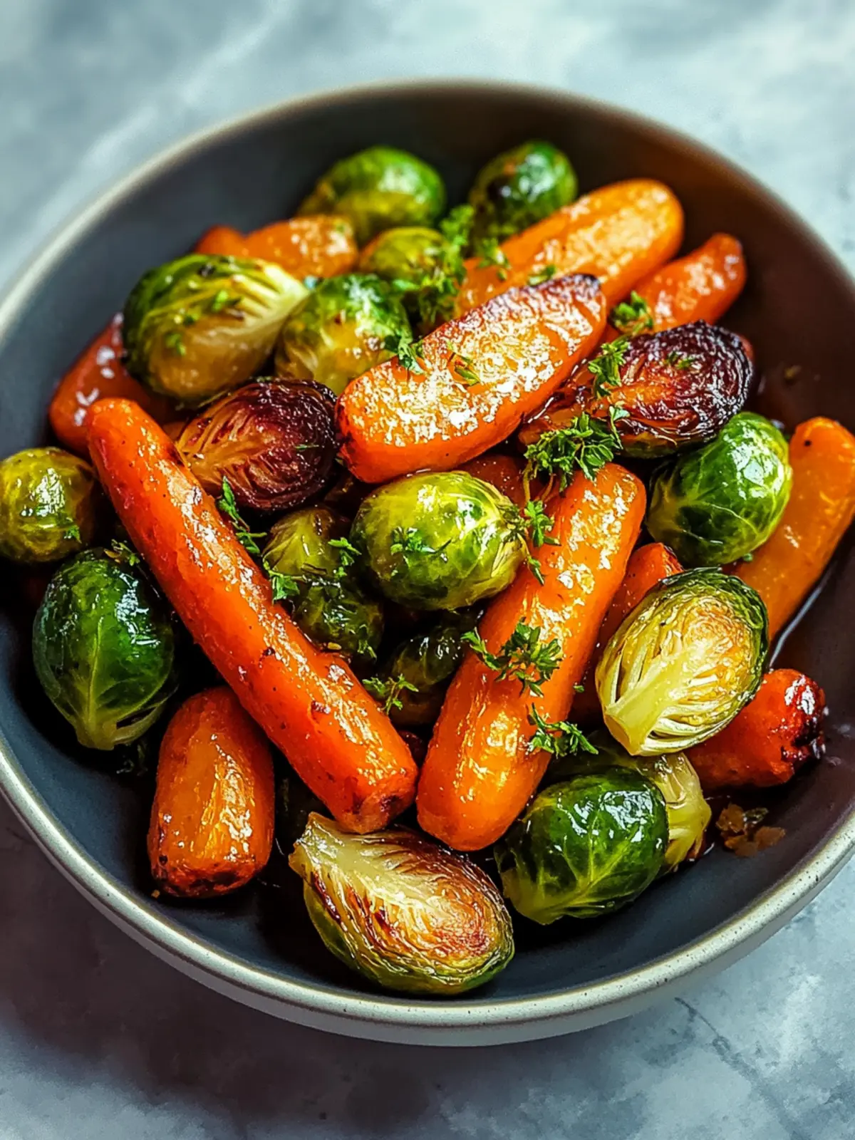 Crispy Maple Glazed Carrots & Brussels Sprouts That Wow 2 Crispy Maple Glazed Carrots & Brussels Sprouts