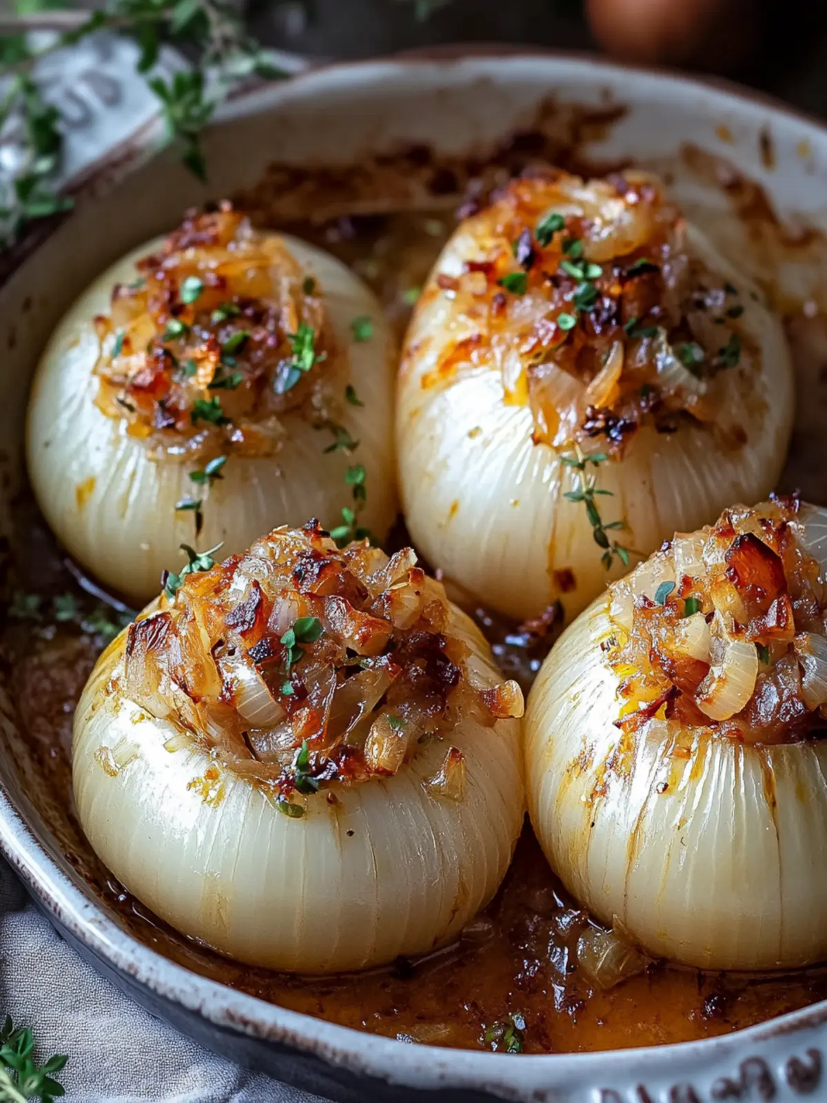 Middle Eastern Stuffed Onions: Savory Vegan Goodness Unwrapped 4 Middle Eastern Stuffed Onions: A Savory Vegan Delight!