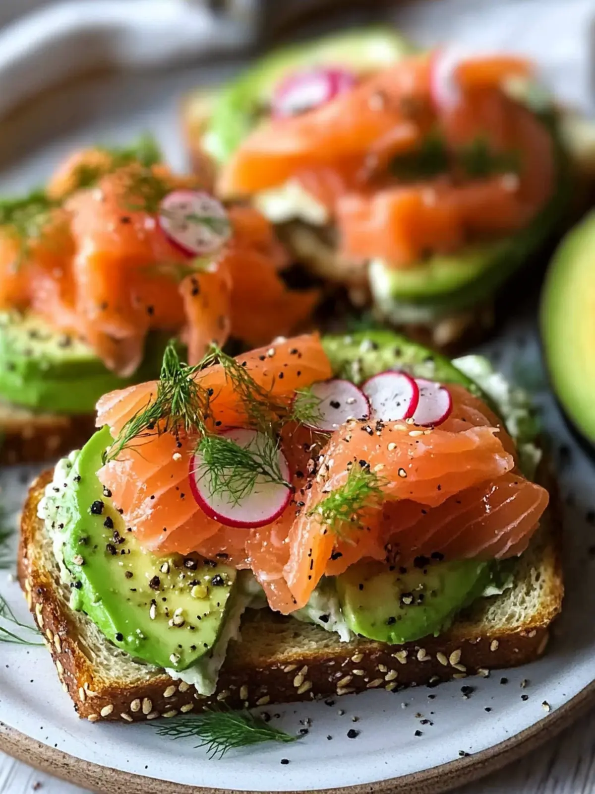Savory Smoked Salmon Avocado Toast for a Quick Brunch Delight 3 Smoked Salmon Avocado Toast