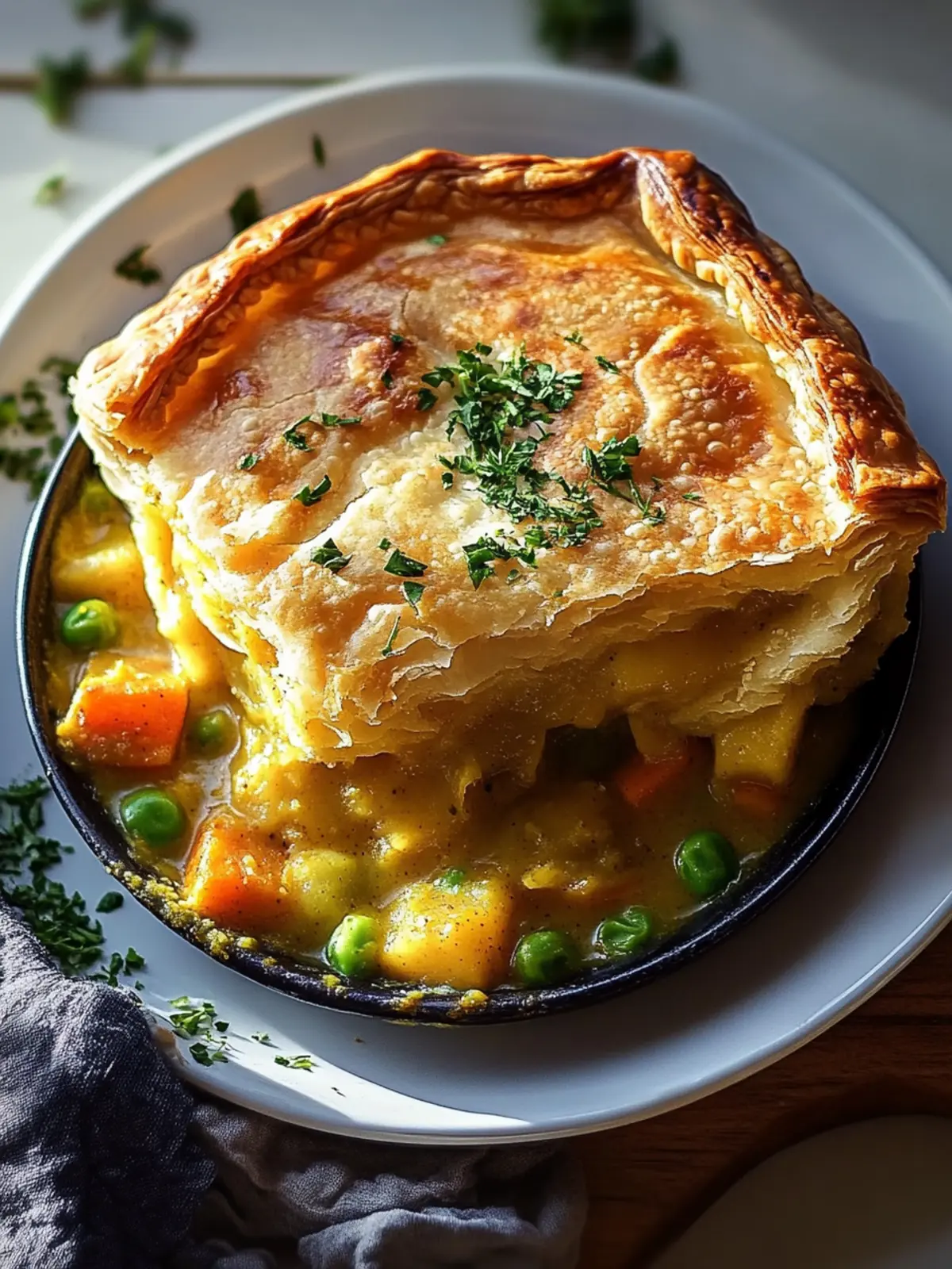 Curry Dumpling Pot Pie: A Cozy Twist on Comfort Food 4 Curry Dumpling Pot Pie