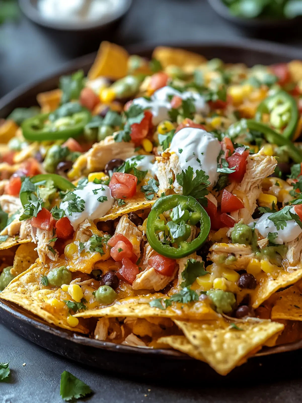 Ultimate Loaded Chicken Nachos for Your Next Game Night Delight 5 Loaded Chicken Nachos