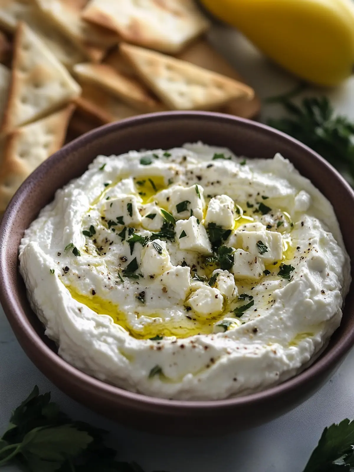 Decadent Creamy Whipped Feta Dip - A Must-Try Appetizer! 4 Creamy Whipped Feta Dip