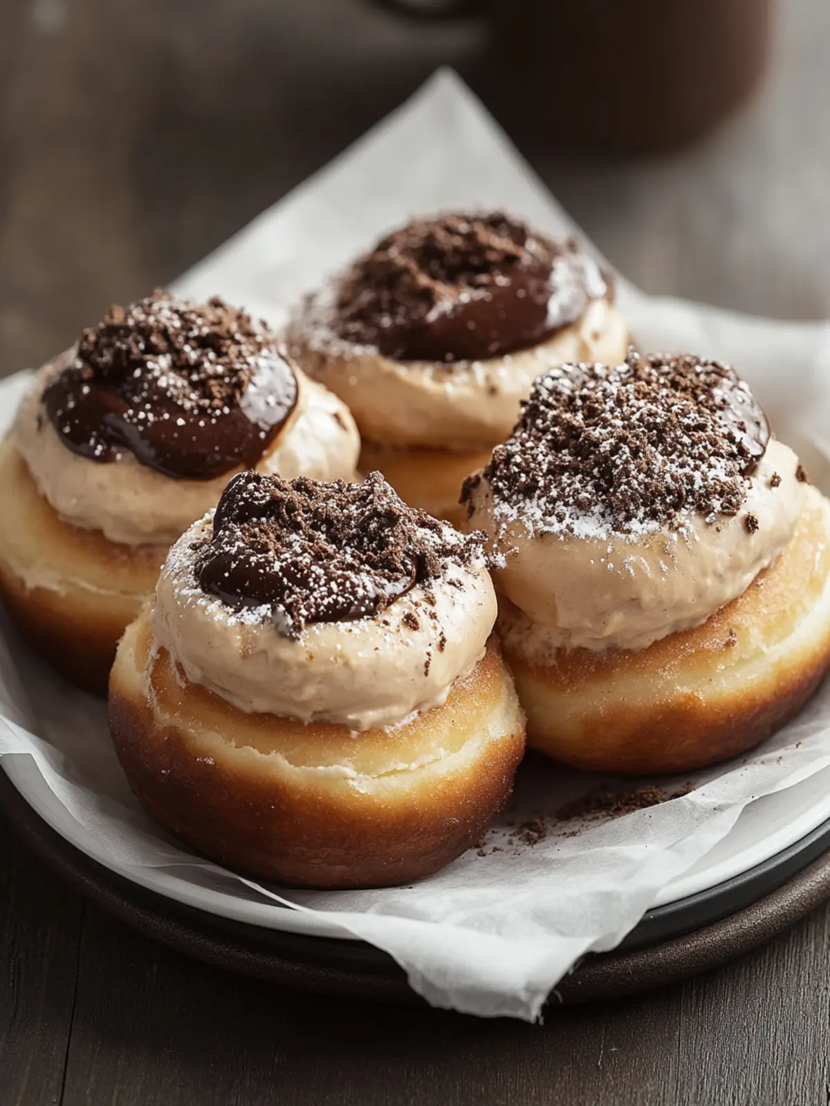 Indulgent Coffee Cream-Filled Donuts to Sweeten Your Morning 3 Coffee Cream-Filled Donuts