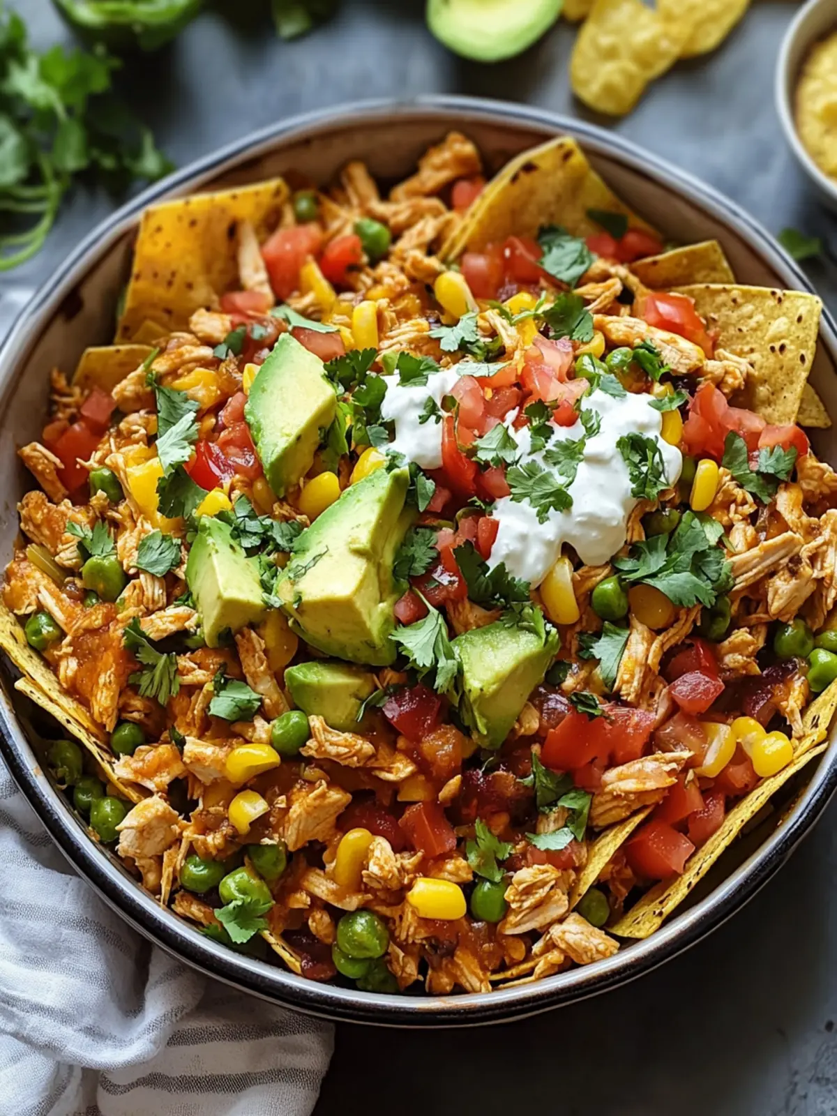 Savory Chicken Tortilla Dump Dinner: Quick One-Pan Magic 2 Chicken Tortilla Dump Dinner