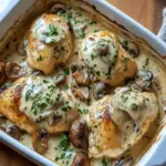 Baked Mushroom Swiss Chicken for Cozy Weeknight Dinners 7 Baked Mushroom Swiss Chicken