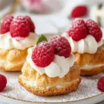 Raspberry Choux au Craquelin: A Joyful French Delight 9 Raspberry Choux au Craquelin
