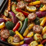 Savor the Flavor: Sausage and Vegetable Sheet Pan Dinner 3 Sausage and Vegetable Sheet Pan Dinner