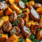 Honey Garlic Sausage Sweet Potatoes for Cozy Comfort Cooking 3 Honey Garlic Sausage Sweet Potatoes