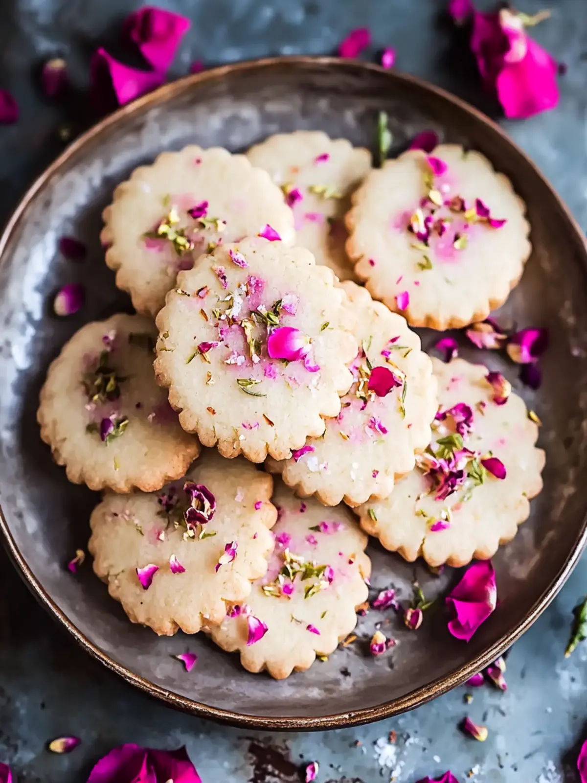 Delicious Persian Love Cookies with Cardamom and Rose Water 2 Persian Love Cookies