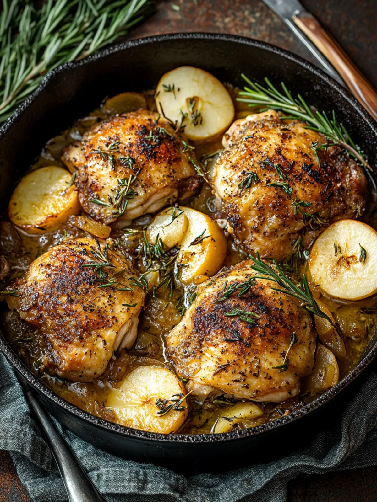 Savory Rosemary Apple Cider Chicken for Cozy Family Nights 3 Rosemary Apple Cider Chicken