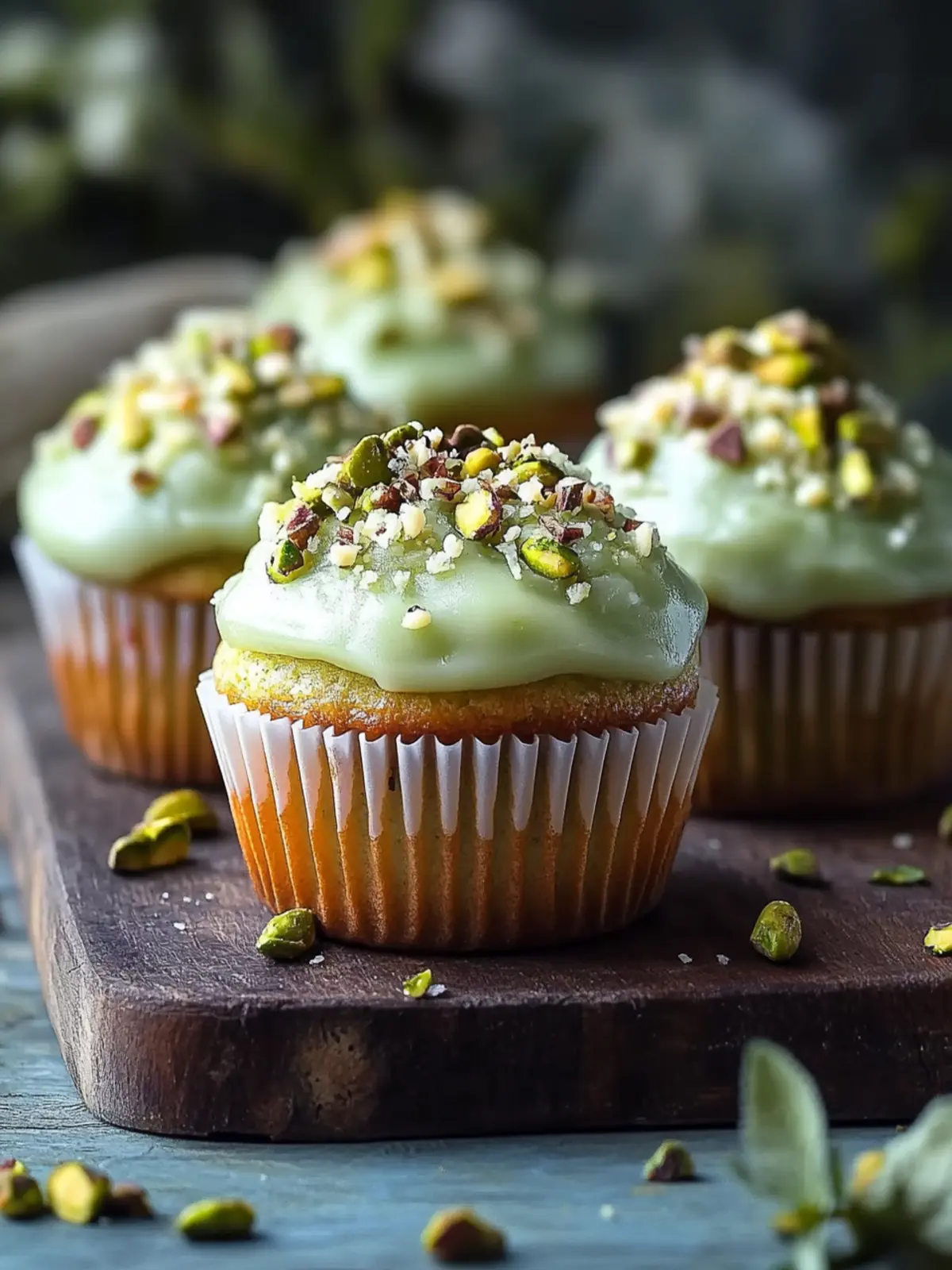 Decadent White Chocolate Pistachio Lava Muffins for Comfort Bliss 2 Decadent White Chocolate Pistachio Lava Muffins