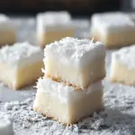 Delicious Coconut Rum Snow Squares: No-Bake Tropical Bliss 4 Coconut Rum Snow Squares