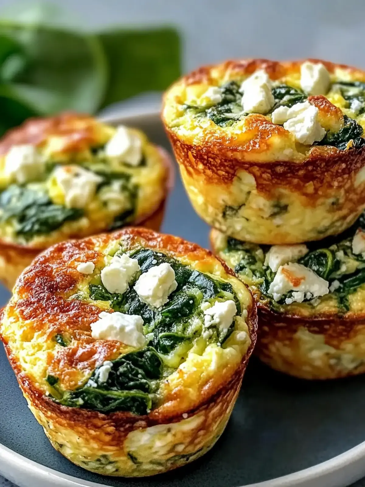 Spinach and Feta Egg Muffins: Your Quick Healthy Breakfast Boost 5 Spinach and Feta Egg Muffins