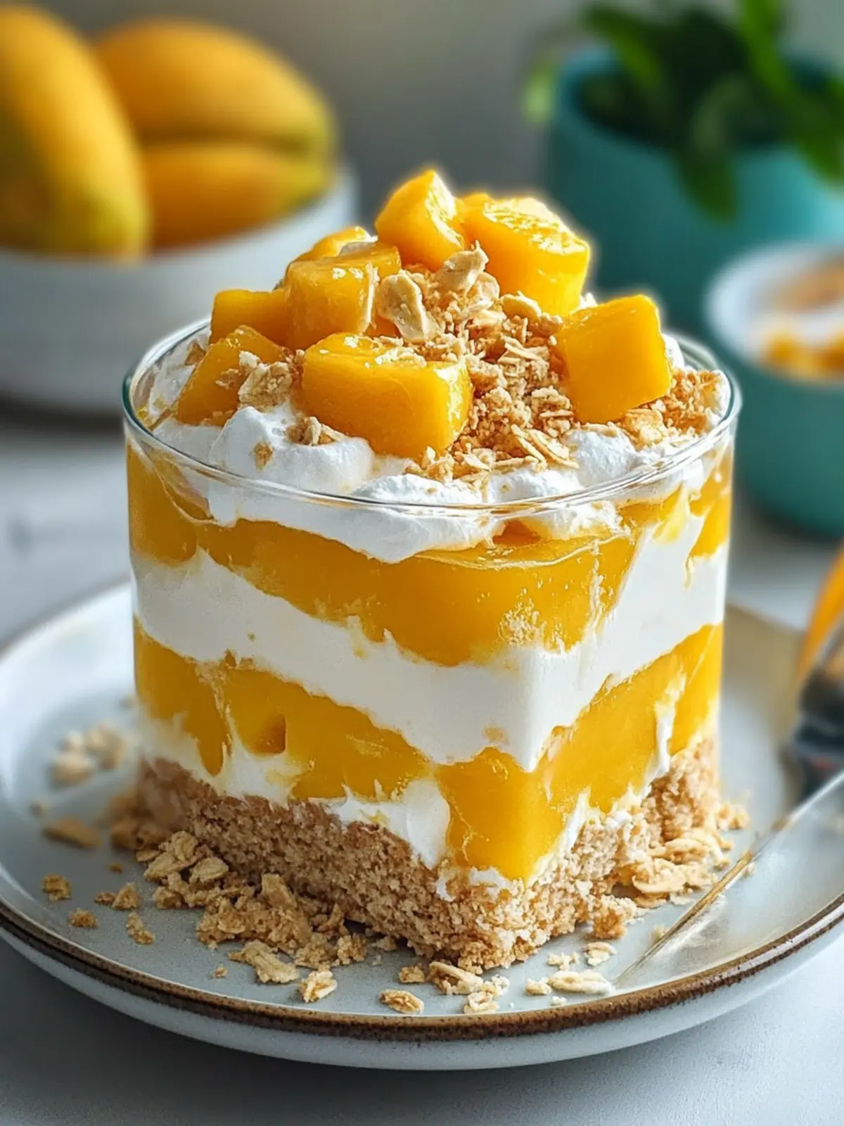 Filipino Mango Float: Your Creamy No-Bake Tropical Escape 3 Filipino Mango Float