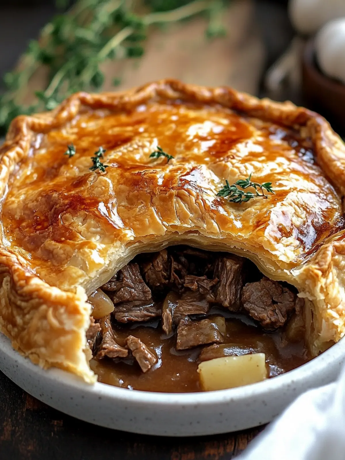 Savory Irish Steak Pie Recipe for Cozy Comfort Nights 4 Irish Steak Pie