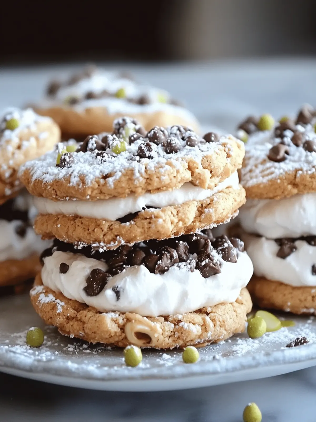 Irresistible Cannoli Cookie Sandwiches for Sweet Moments 4 Cannoli Cookie Sandwiches