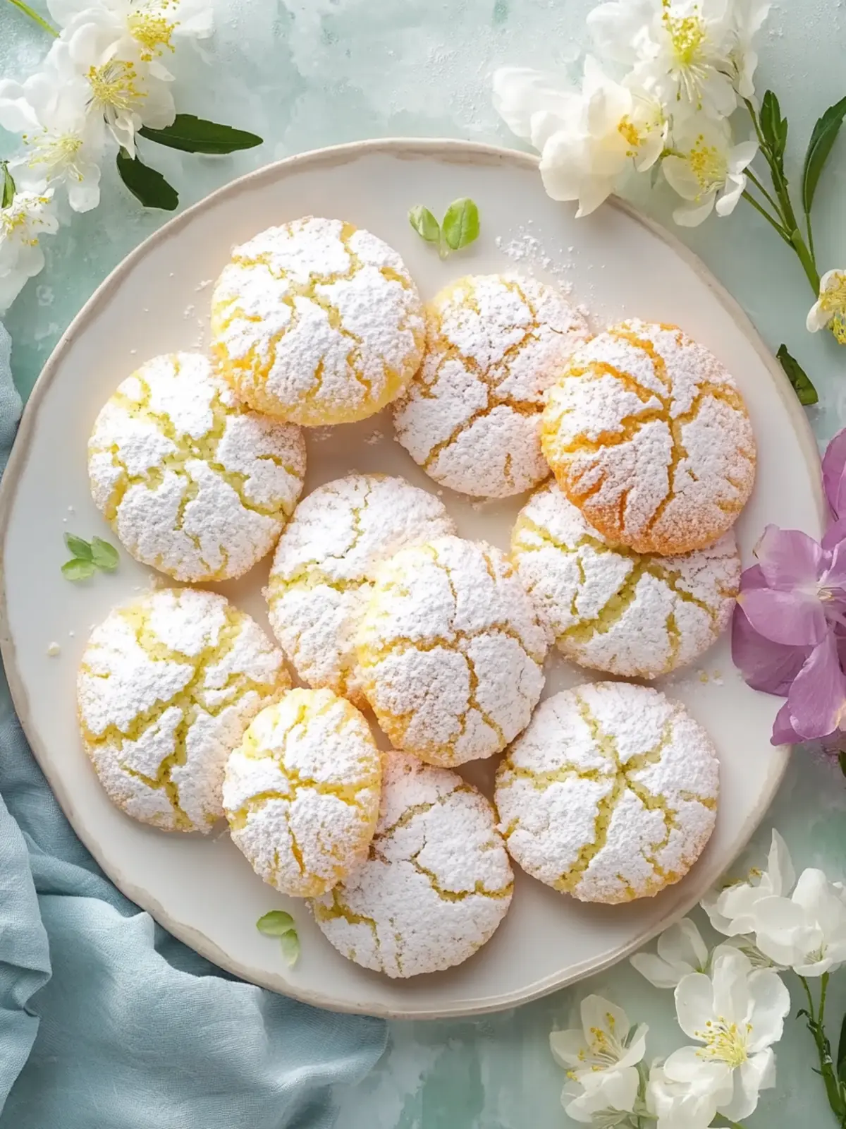 Chewy Springtime Crinkle Cookies for an Irresistible Treat 3 Chewy Springtime Crinkle Cookies